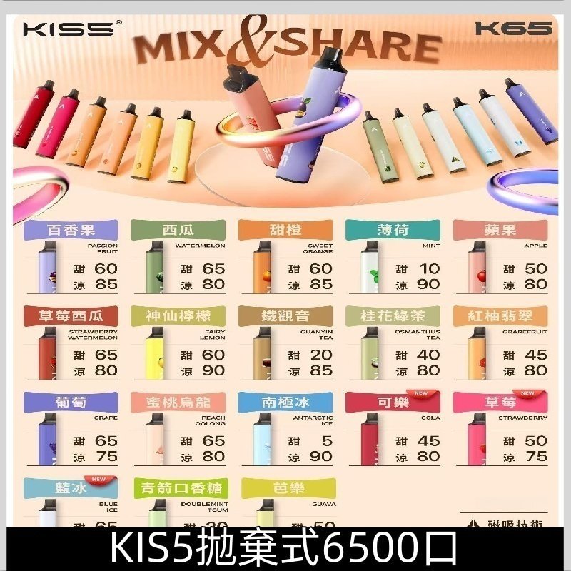 KISS凱斯6500口拋棄式推薦